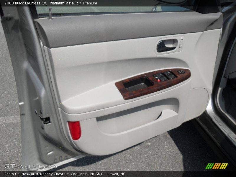 Platinum Metallic / Titanium 2008 Buick LaCrosse CX