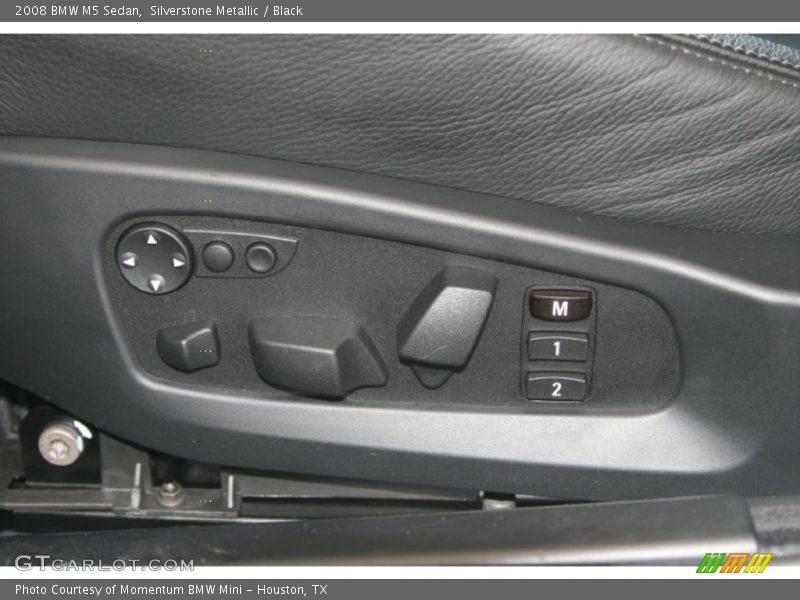 Silverstone Metallic / Black 2008 BMW M5 Sedan