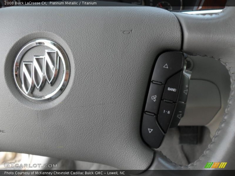 Platinum Metallic / Titanium 2008 Buick LaCrosse CX