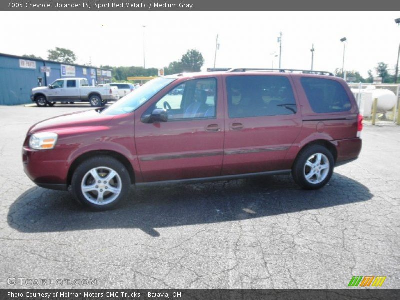 Sport Red Metallic / Medium Gray 2005 Chevrolet Uplander LS