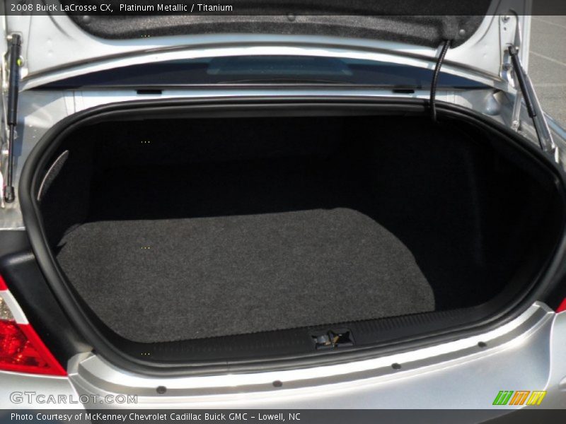 Platinum Metallic / Titanium 2008 Buick LaCrosse CX
