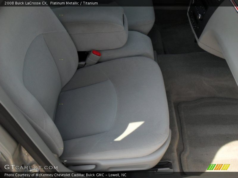 Platinum Metallic / Titanium 2008 Buick LaCrosse CX