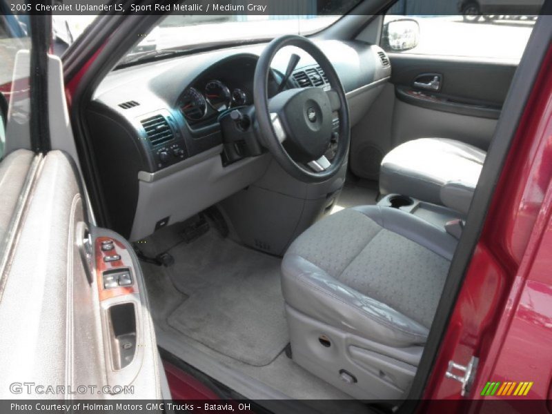 Sport Red Metallic / Medium Gray 2005 Chevrolet Uplander LS