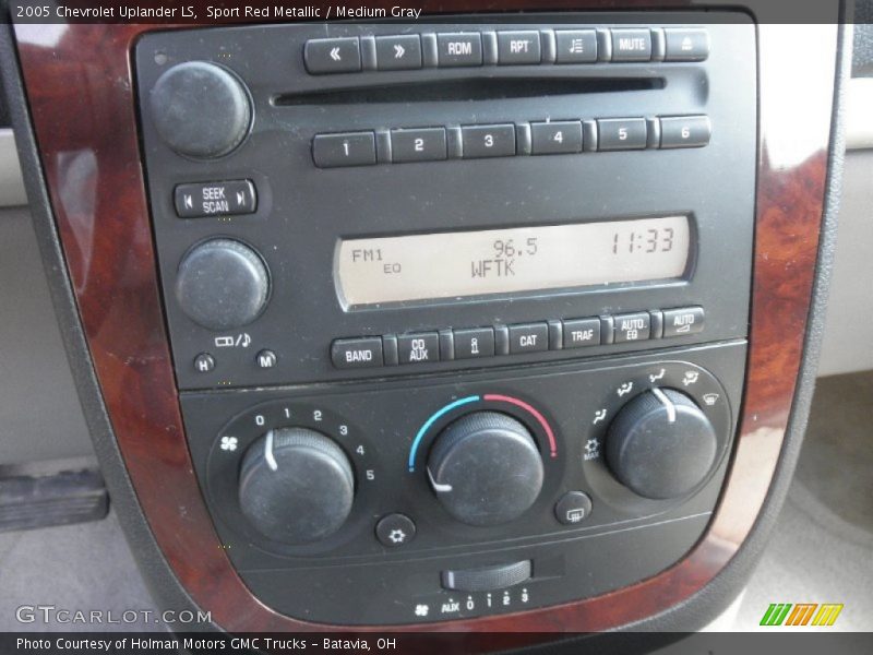Sport Red Metallic / Medium Gray 2005 Chevrolet Uplander LS