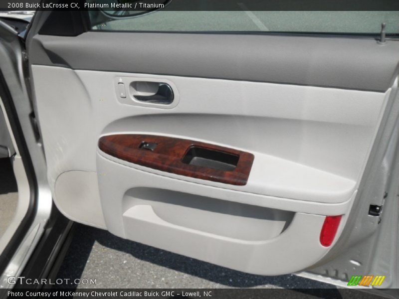 Platinum Metallic / Titanium 2008 Buick LaCrosse CX