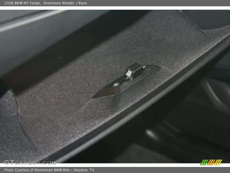 Silverstone Metallic / Black 2008 BMW M5 Sedan