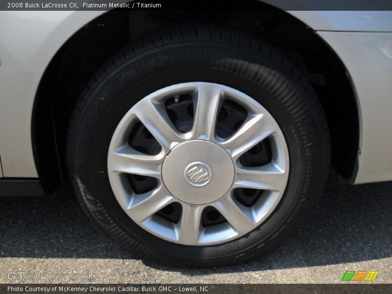 Platinum Metallic / Titanium 2008 Buick LaCrosse CX