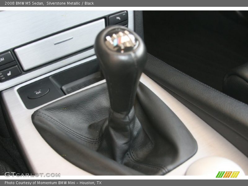 Silverstone Metallic / Black 2008 BMW M5 Sedan