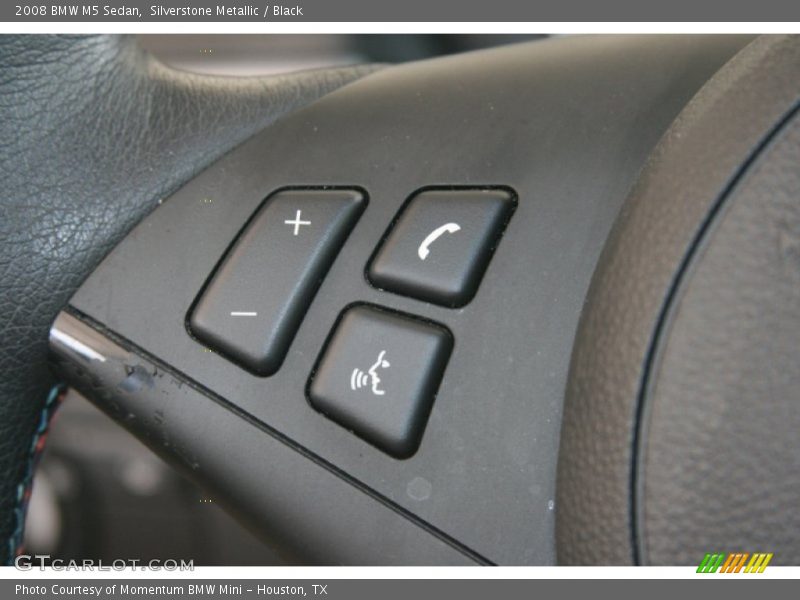 Silverstone Metallic / Black 2008 BMW M5 Sedan
