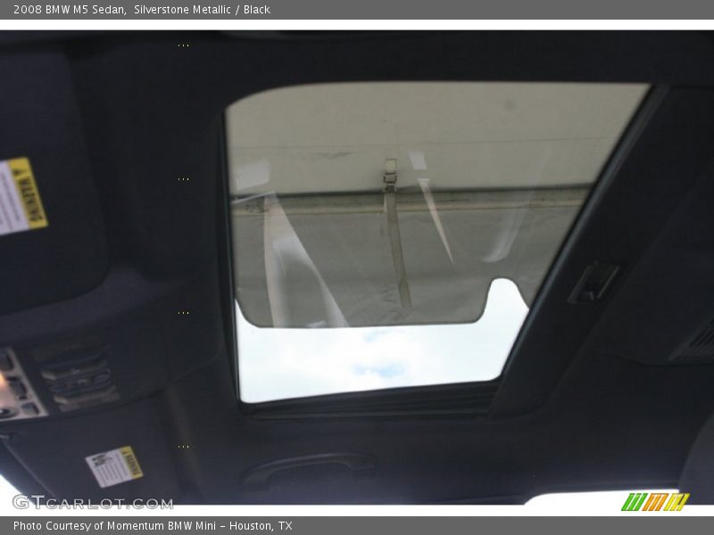 Silverstone Metallic / Black 2008 BMW M5 Sedan