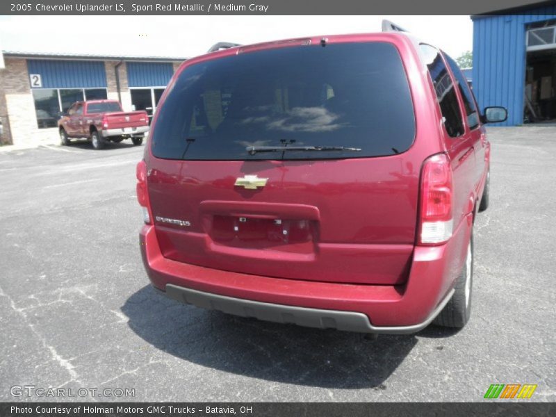 Sport Red Metallic / Medium Gray 2005 Chevrolet Uplander LS