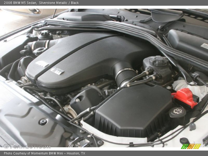 Silverstone Metallic / Black 2008 BMW M5 Sedan