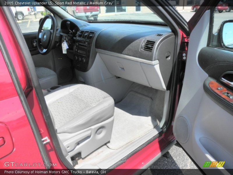 Sport Red Metallic / Medium Gray 2005 Chevrolet Uplander LS