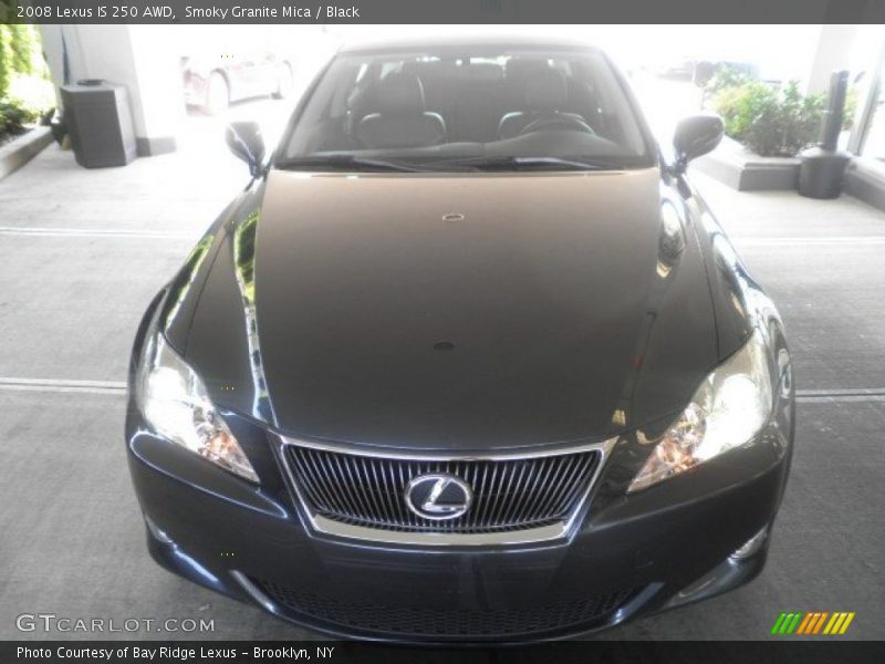 Smoky Granite Mica / Black 2008 Lexus IS 250 AWD