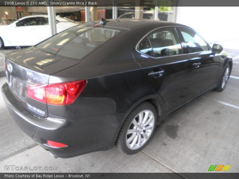 Smoky Granite Mica / Black 2008 Lexus IS 250 AWD