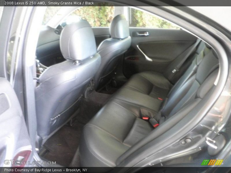 Smoky Granite Mica / Black 2008 Lexus IS 250 AWD