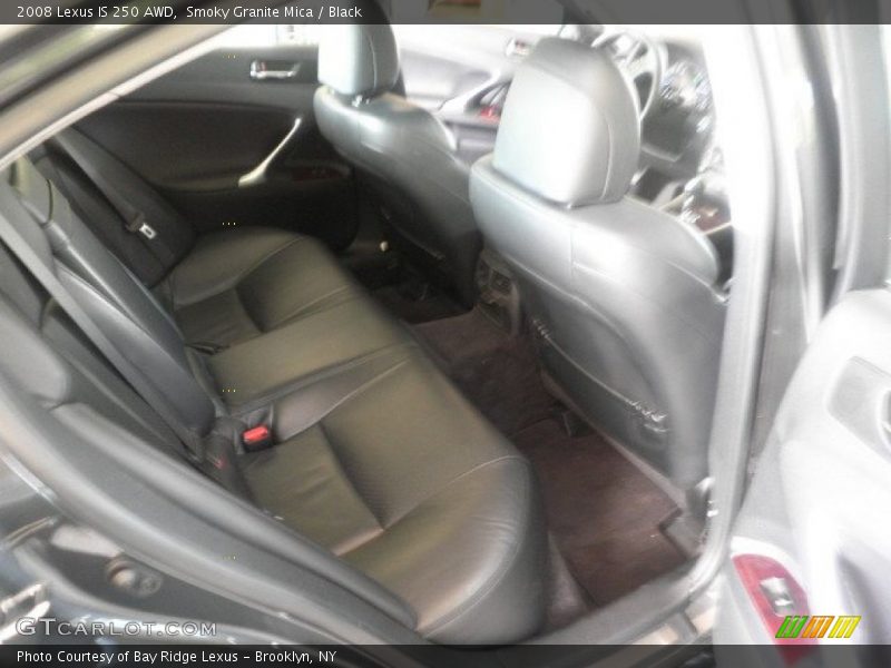 Smoky Granite Mica / Black 2008 Lexus IS 250 AWD