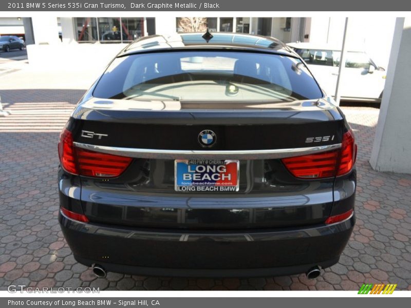 Dark Graphite Metallic / Black 2011 BMW 5 Series 535i Gran Turismo