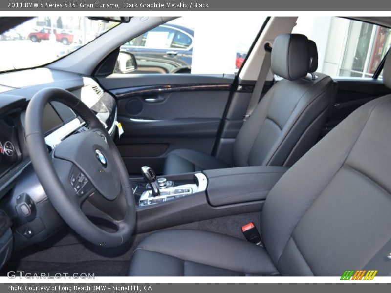  2011 5 Series 535i Gran Turismo Black Interior