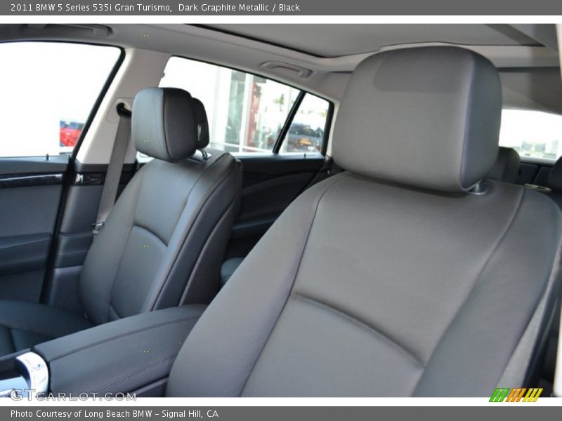  2011 5 Series 535i Gran Turismo Black Interior