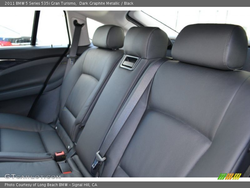 Dark Graphite Metallic / Black 2011 BMW 5 Series 535i Gran Turismo