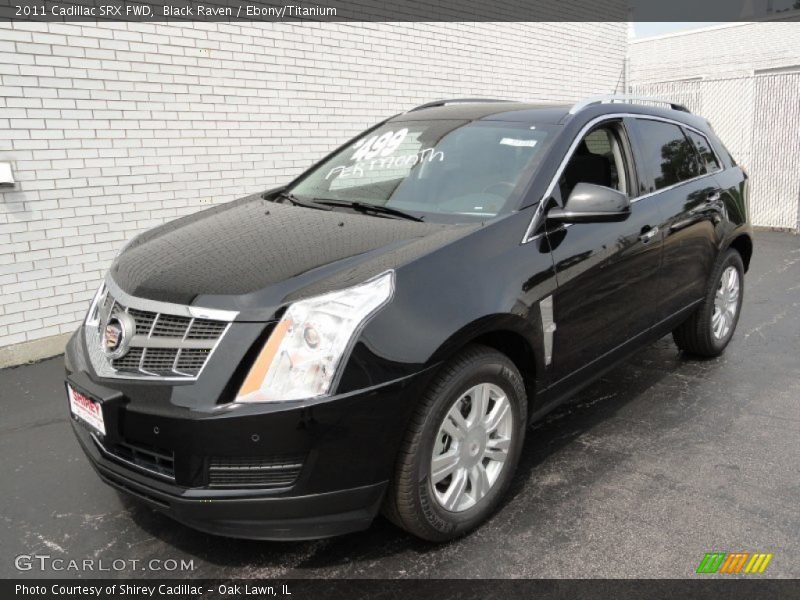 Black Raven / Ebony/Titanium 2011 Cadillac SRX FWD