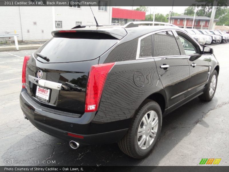 Black Raven / Ebony/Titanium 2011 Cadillac SRX FWD