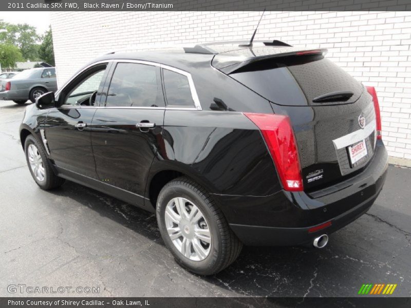 Black Raven / Ebony/Titanium 2011 Cadillac SRX FWD
