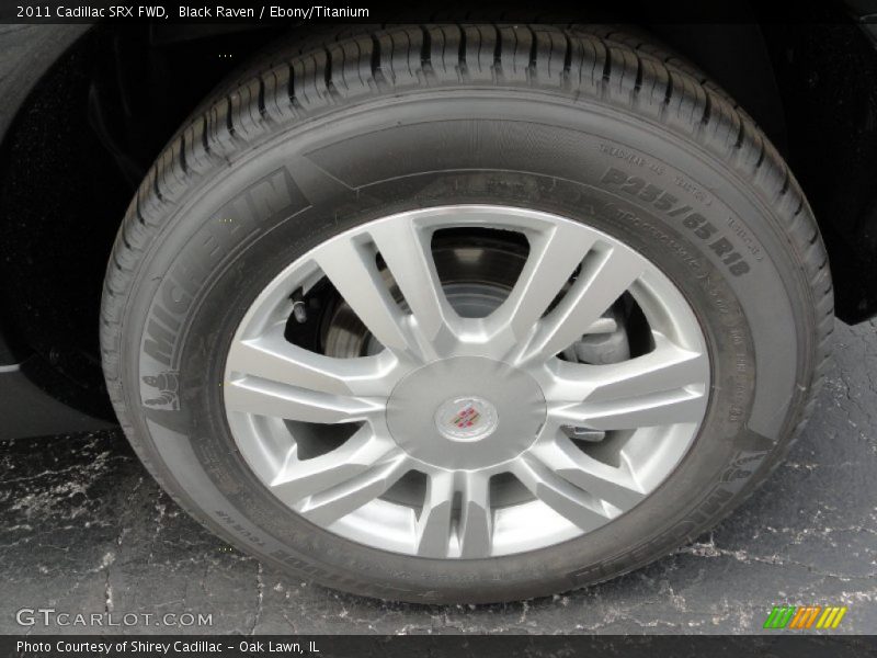 Black Raven / Ebony/Titanium 2011 Cadillac SRX FWD
