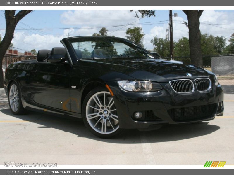 Jet Black / Black 2009 BMW 3 Series 335i Convertible