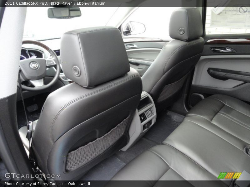 Black Raven / Ebony/Titanium 2011 Cadillac SRX FWD