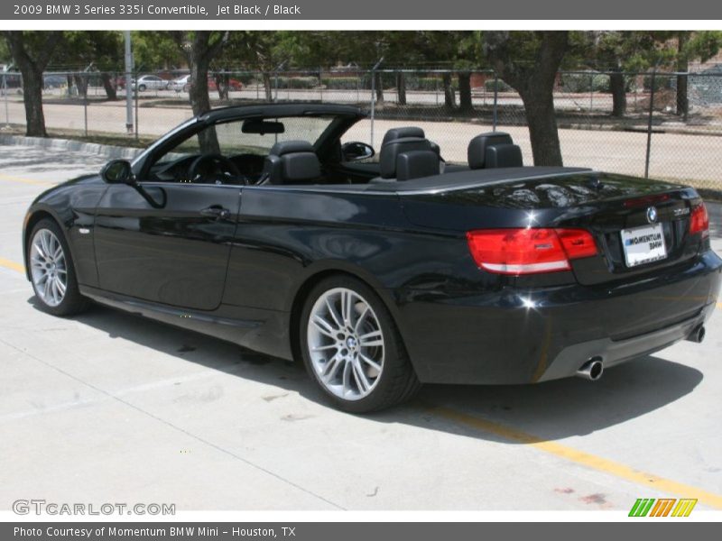 Jet Black / Black 2009 BMW 3 Series 335i Convertible