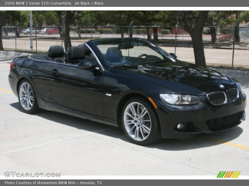 Jet Black / Black 2009 BMW 3 Series 335i Convertible