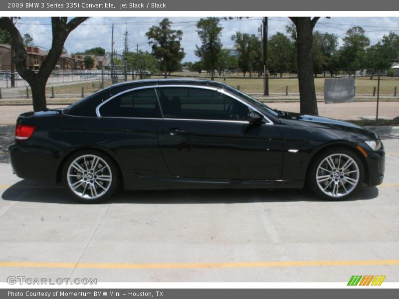 Jet Black / Black 2009 BMW 3 Series 335i Convertible