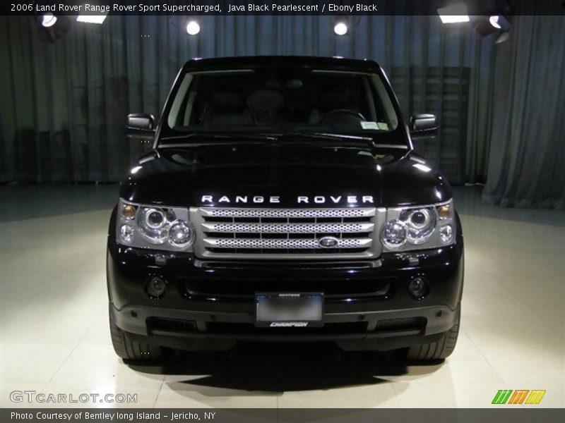 Java Black Pearlescent / Ebony Black 2006 Land Rover Range Rover Sport Supercharged