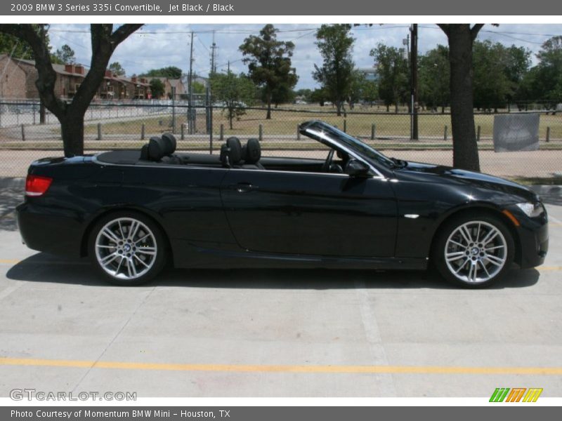 Jet Black / Black 2009 BMW 3 Series 335i Convertible