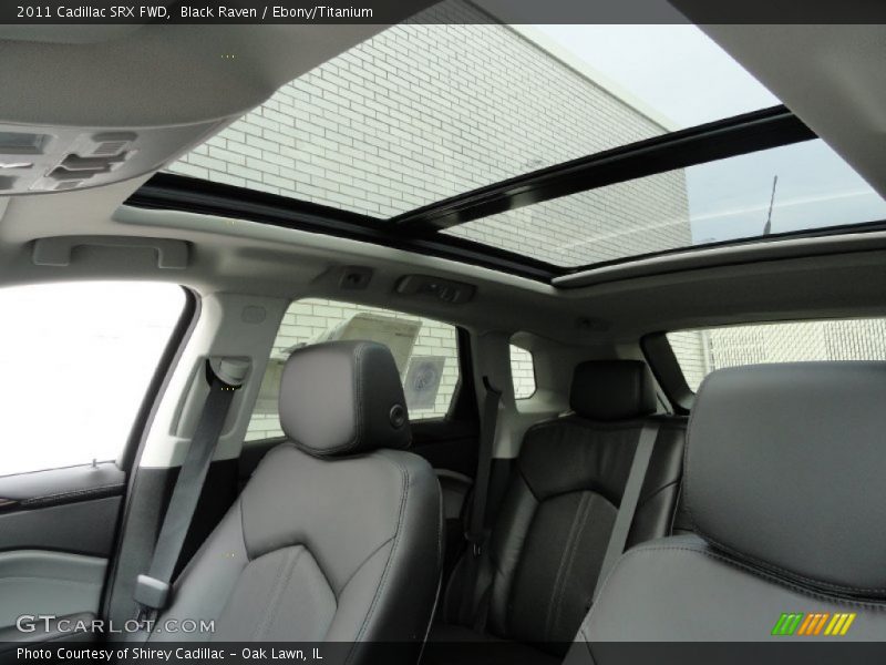Black Raven / Ebony/Titanium 2011 Cadillac SRX FWD