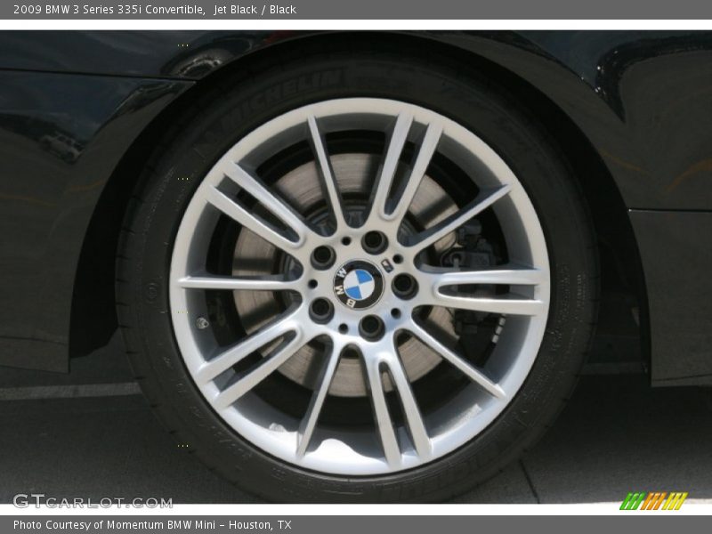 Jet Black / Black 2009 BMW 3 Series 335i Convertible