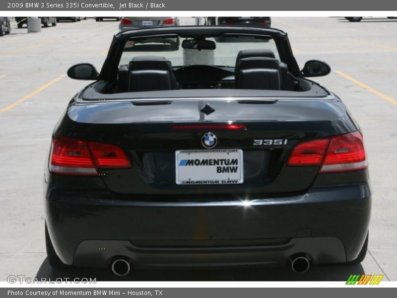 Jet Black / Black 2009 BMW 3 Series 335i Convertible