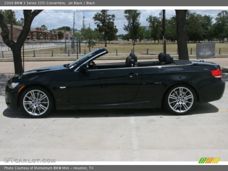 Jet Black / Black 2009 BMW 3 Series 335i Convertible