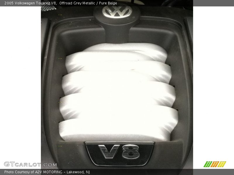 Offroad Grey Metallic / Pure Beige 2005 Volkswagen Touareg V8