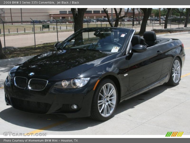 Jet Black / Black 2009 BMW 3 Series 335i Convertible