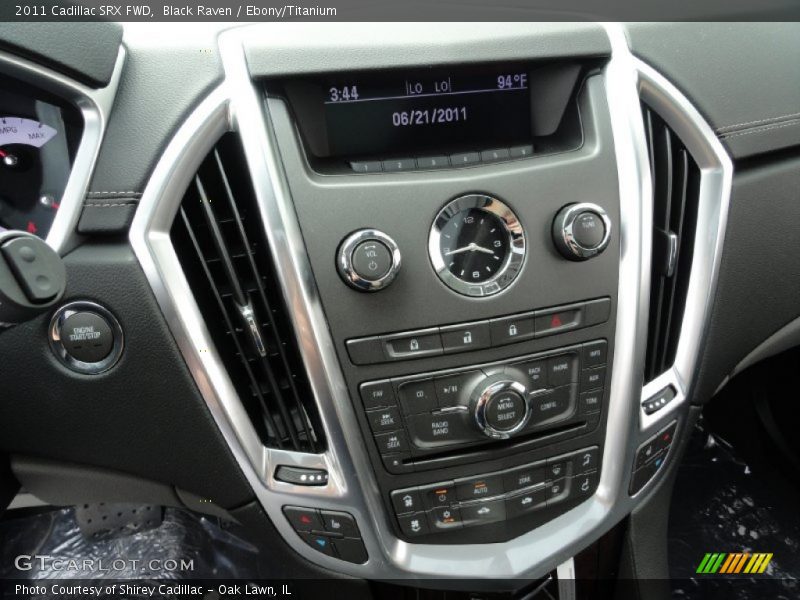 Black Raven / Ebony/Titanium 2011 Cadillac SRX FWD
