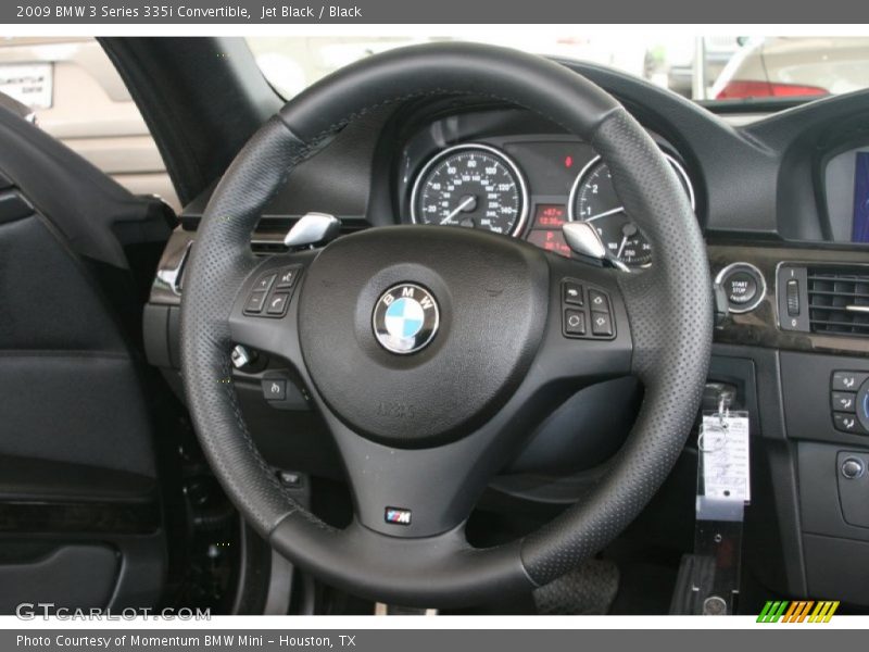 Jet Black / Black 2009 BMW 3 Series 335i Convertible