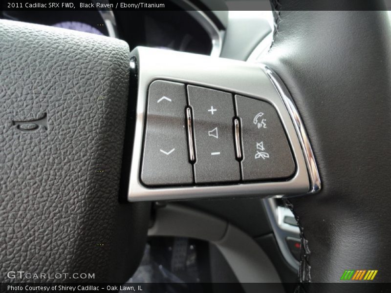 Black Raven / Ebony/Titanium 2011 Cadillac SRX FWD
