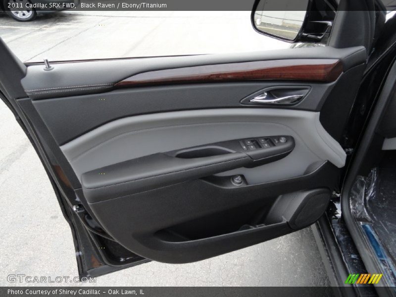 Black Raven / Ebony/Titanium 2011 Cadillac SRX FWD