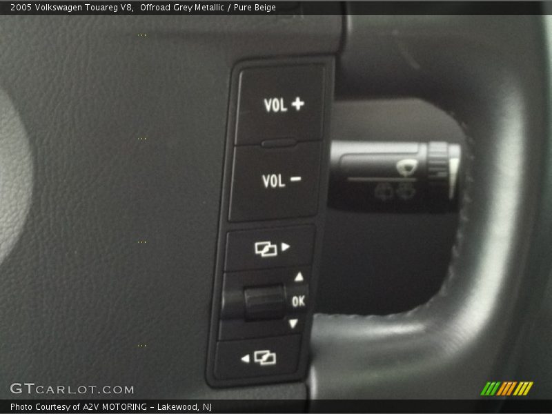 Controls of 2005 Touareg V8