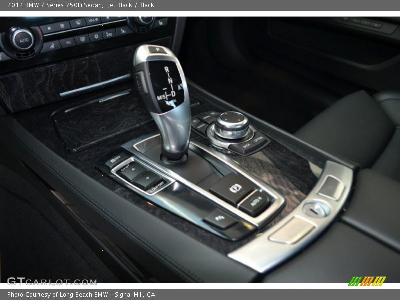 Jet Black / Black 2012 BMW 7 Series 750Li Sedan