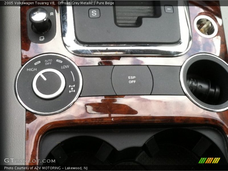 Controls of 2005 Touareg V8