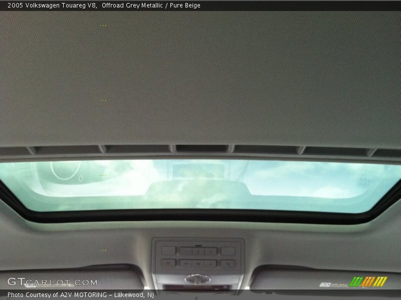 Offroad Grey Metallic / Pure Beige 2005 Volkswagen Touareg V8
